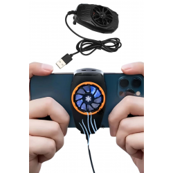 Mey İthalat® Telefonu Soğutma Fanı Radyatör Mobil Cihazlara Uyumlu Soğutucu