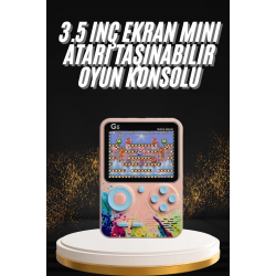 Mey İthalat® Televizyona Bağlanan Çift Joystick Taşınabilir Klasik Retro Oyunlu