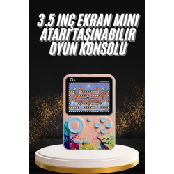 Mey İthalat® Televizyona Bağlanan Çift Joystick Taşınabilir Klasik Retro Oyunlu