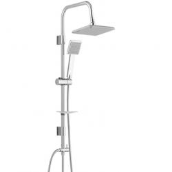 Mey İthalat® Tema 53260 Rain-Quadro-Pratik 1F Tepe Duş Seti