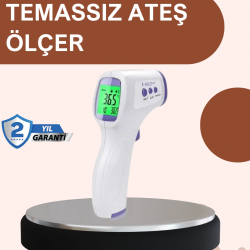 Mey İthalat® Temassız Dijital Ateş Ölçer Büyük Ekranlı Hızlı Okuma