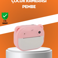 Mey İthalat® Termal Baskılı HD Şipşak Kamera 24MP Çift Lensli 32GB Hafızalı