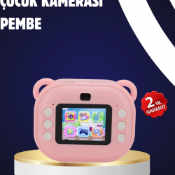 Mey İthalat® Termal Baskılı Şipşak Kamera – 1080P HD, 24MP, Çift Lensli ve Müzik Oynatıcılı