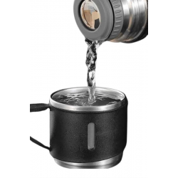 Mey İthalat® Termos Seti Paslanmaz Çelik 3 Bardaklı Vakumlu Termos Set 500 Ml 12 Saate Kadar Isı Koruma