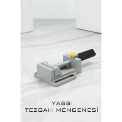 Mey İthalat® Tezgah Mengenesi, Matkap Pres Mengenesi,  Hassas İşler İçin Kompakt Çözüm