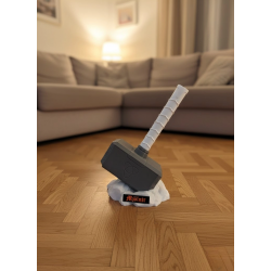 Mey İthalat® Thor’un Çekici Dekoratif Süs Güçlü ve İkonik Tasarım 20x34 cm