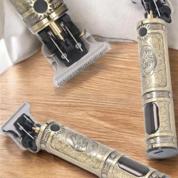 Mey İthalat® Tıraş Makinesi Çizik Tıraş Paslanmaz Çelik Uzun Ömürlü Şarjlı