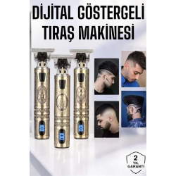 Mey İthalat® Tıraş Makinesi Çizik Tıraş Paslanmaz Çelik Uzun Ömürlü Şarjlı