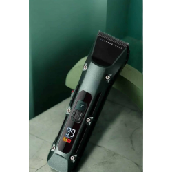 Mey İthalat® Tıraş Makinesi Dijital Göstergeli Turbo Motor Paslanmaz Çelik