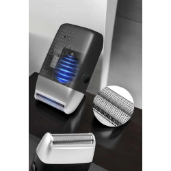 Mey İthalat® Tıraş Makinesi Islak Ve Kuru Kullanıma Uygun Kablosuz Taşınabilir