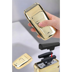 Mey İthalat® Tıraş Makinesi Paslanmaz Çelik Şarjlı Taşınabilir