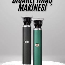 Mey İthalat® Tıraş Makinesi Profesyonel Paslanmaz Çelik T-bıçak Saç Sakal Ense Vücut