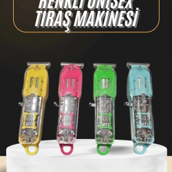 Mey İthalat® Tıraş Makinesi Renkli Dijital Göstergeli Epilasyon Öncesi Kısaltma Makinesi
