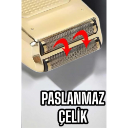 Mey İthalat® Tıraş Makinesi Saç Sakal ve Vücut Tıraşı Uygun Uzun Ömürlü