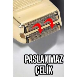 Mey İthalat® Tıraş Makinesi Saç Sakal ve Vücut Tıraşı Uygun Uzun Ömürlü