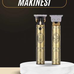 Mey İthalat® Tıraş Makinesi Şarjlı Çizik Tıraş Paslanmaz Çelik Bıçaklı 4 Taraklı