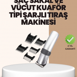 Mey İthalat® Tıraş Makinesi Temizlik ve Yağlama Setiyle Birlikte