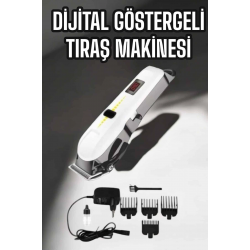 Mey İthalat® Tıraş Makinesi Uzun Ömürlü Batarya, Keskin Bıçaklar ve Profesyonel