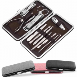 Mey İthalat® Tırnak Bakımı Tırnak Makası Profesyonel 12 Parça El Ayak Manikür Pedikür Seti