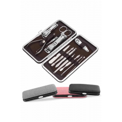 Mey İthalat® Tırnak Bakımı Tırnak Makası Profesyonel 12 Parça El Ayak Manikür Pedikür Seti