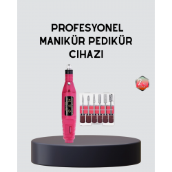 Mey İthalat® Tırnak Matkap Makinesi – Profesyonel Manikür Pedikür Cihazı, Ayarlanabilir Hız ve Sessiz Çalışma