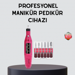 Mey İthalat® Tırnak Matkap Makinesi – Profesyonel Manikür Pedikür Cihazı, Ayarlanabilir Hız ve Sessiz Çalışma