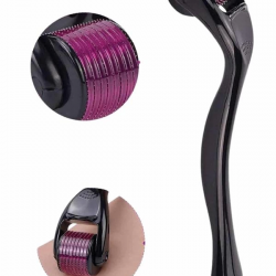 Mey İthalat® Titanyum Uçlu Derma Roller 540 İğneli 1 mm Gözenek Azaltıcı Akne İzlerine Uygun