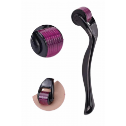 Mey İthalat® Titanyum Uçlu Derma Roller 540 İğneli 1 mm Gözenek Azaltıcı Akne İzlerine Uygun