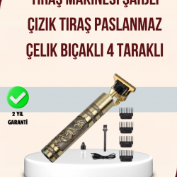 Mey İthalat® Titreşim Motorlu Erkek Saç ve Sakal Düzeltici