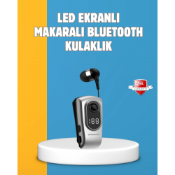 Mey İthalat® Titreşimli Bluetooth Kulaklık – Hızlı Şarj ve Uzun Bekleme Süresi