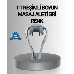 Mey İthalat® Titreşimli Boyun Masaj Cihazı Isı Terapili Şarjlı VNB-01 Ergonomik U Tasarım