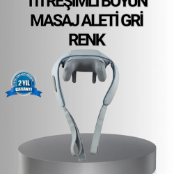 Mey İthalat® Titreşimli Boyun Masaj Cihazı Isı Terapili Şarjlı VNB-01 Ergonomik U Tasarım
