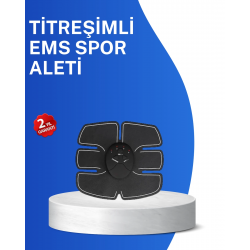 Mey İthalat® Titreşimli EMS Spor Aleti Karın Kol ve Bacak Kas Yapma Cihazı 2025 Model