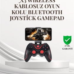 Mey İthalat® Titreşimli Gamepad – Mobil ve Konsol Uyumluluğu