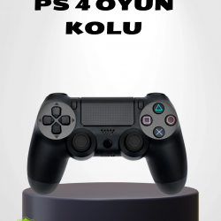 Mey İthalat® Titreşimli Kablosuz Oyun Kolu – PS4, PC, Mobil, Tablet ve Steam Uyumlu
