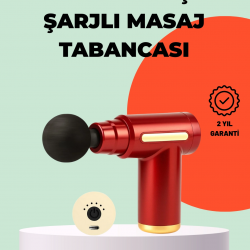 Mey İthalat® Titreşimli Kas Masaj Aleti 6 Kademe Güçlü Masaj Deneyimi