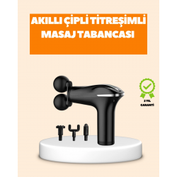 Mey İthalat® Titreşimli Masaj Aleti Şarjlı Masaj Tabancası Spor Sonrası Kas Gevşetici