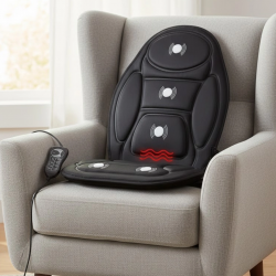 Mey İthalat® Titreşimli Masaj Minderi 5 Masaj Modu ve 3 Yoğunluk Seviyesi