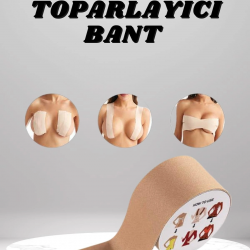 Mey İthalat® Toparlayıcı ve Şekillendirici Göğüs Bandı Tere ve Suya Dayanıklı Hassas Ciltlere Uygun