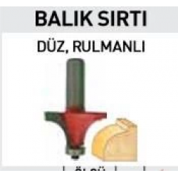 Mey İthalat® Topshop 14451 Balıksırtı Freze Bıçağı 12 mm  R5