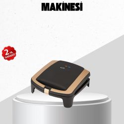 Mey İthalat® Tost Makinesi Ev Tipi Pratik Kullanım 4 Tost Kapasiteli