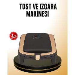 Mey İthalat® Tost Makinesi Hızlı Pişirme Teknolojisi 1500 Watt