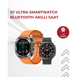 Mey İthalat® Toza ve Suya Dayanıklı Unisex Akıllı Saat | Renkli Ekran | Mikrofonlu Model