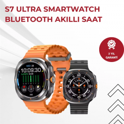 Mey İthalat® Toza ve Suya Dayanıklı Unisex Akıllı Saat | Renkli Ekran | Mikrofonlu Model