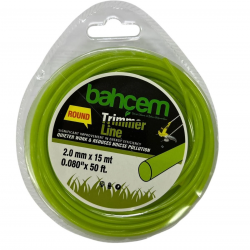 Mey İthalat® Trimmer Line Yuvarlak Misina 2 mm 15 Metre