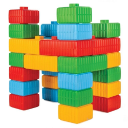 Mey İthalat® Tuğla Blok ve Araba Seti