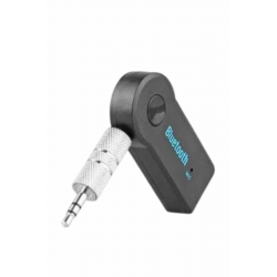 Mey İthalat® Tüm Cihazlara Uyumlu Bluetooth Aux Araç Kiti Siyah