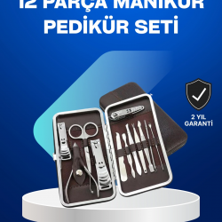 Mey İthalat® Tüm İhtiyaçlara Uygun Taşınabilir Manikür & Pedikür Seti