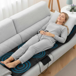 Mey İthalat® Tüm Vücut Masaj Yatağı Uzaktan Kumandalı Katlanabilir Tasarım