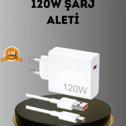 Mey İthalat® Turbo 120W Hızlı Şarj Cihazı – Kısa Devre ve Akım Koruma Özellikli